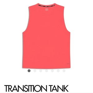 SKORQ Men's Rouge Red transition running tank top NWT